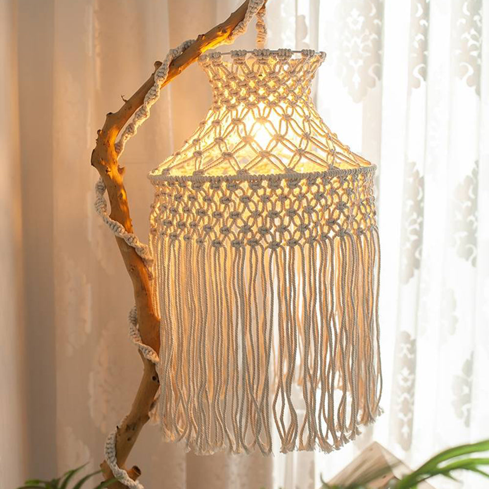 Renée Pendant Light, 7 Style, Cotton Rope