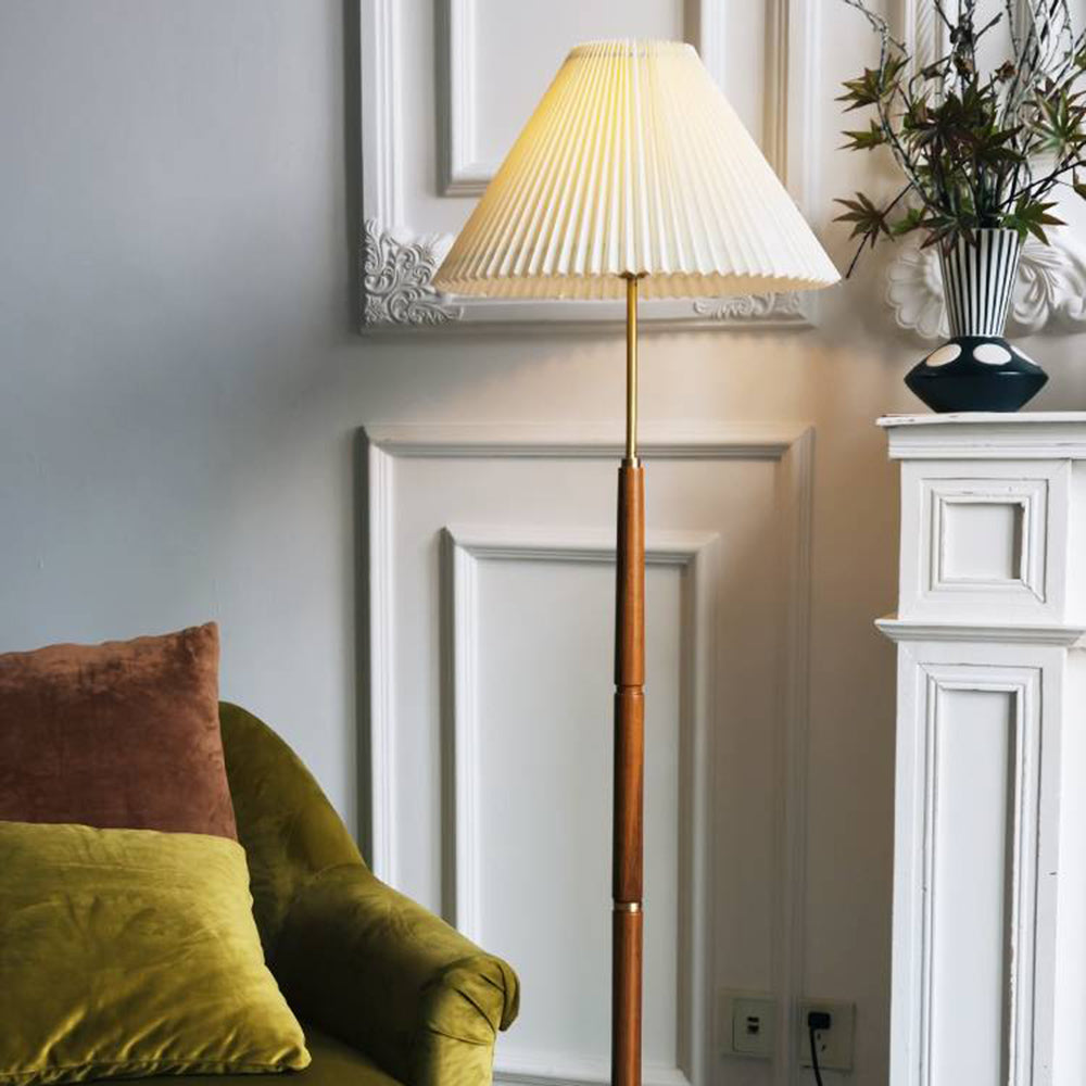 Ozawa Pleated Floor Lamp, 2 Colour