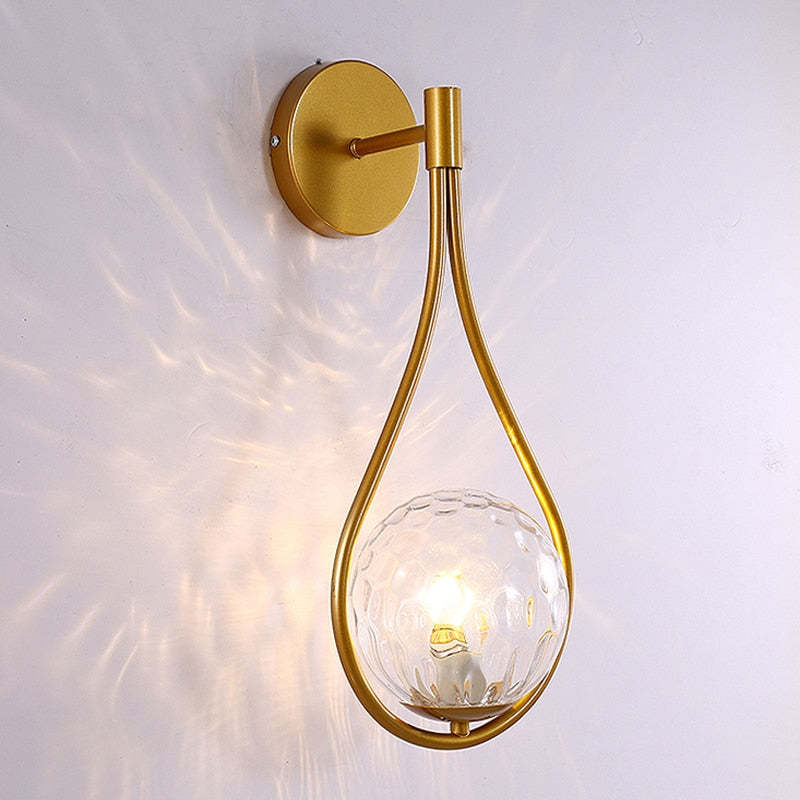 Valentina Drop Shape Wall Lamp, 2 Style