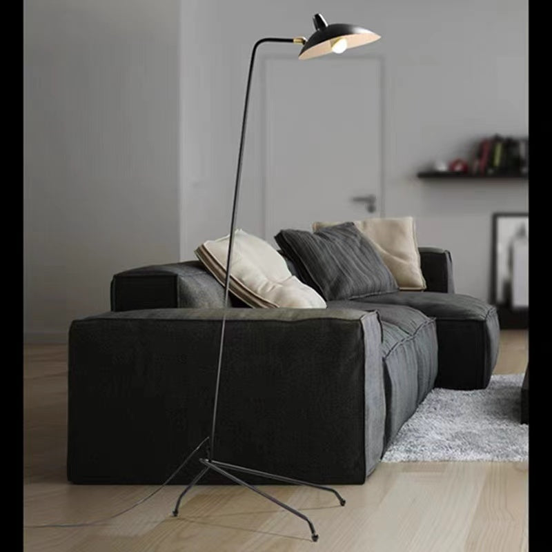 Schmitt Industrial Floor Lamp, 1/3 Heads