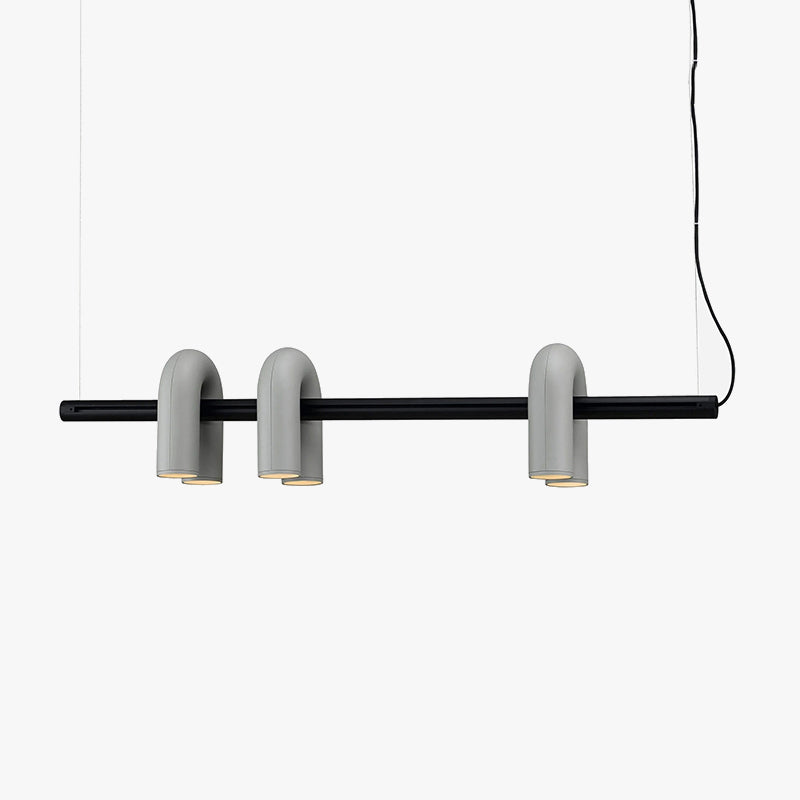 Felix Modern Pendant Light Linear With 3 U-Shaped Light