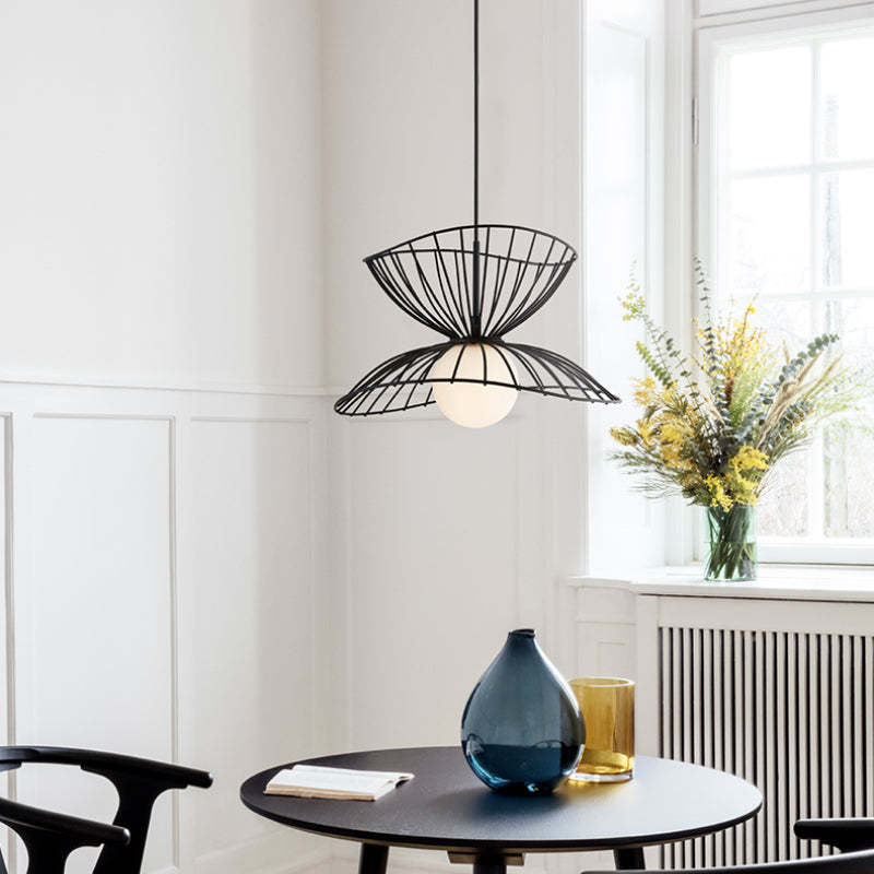 Renée Pendant Light Modern, Metal, Gold/Black, Kitchen Island