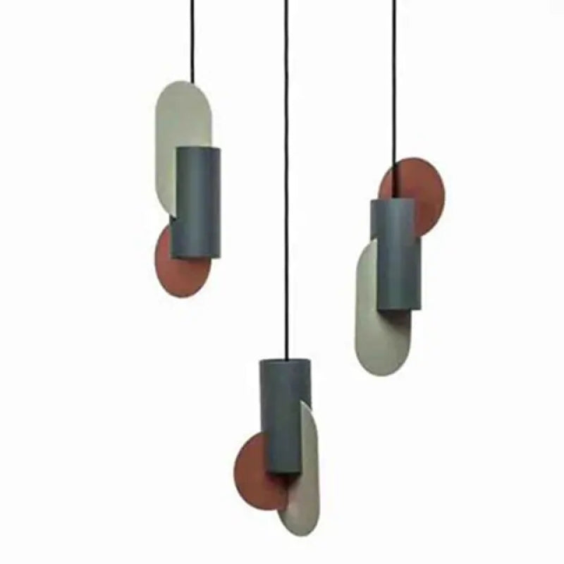 Morandi Color Designed Pendant Lighting Hanging Lamps For Living Room & Bedside