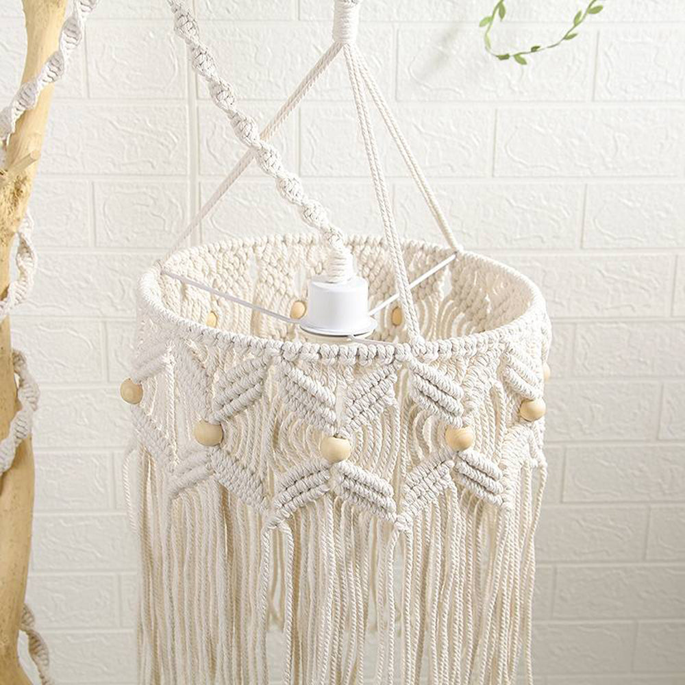 Renée Pendant Light, 7 Style, Cotton Rope