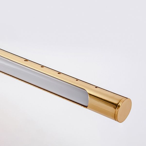 Eryn Modern Linear Vanity Wall Lamp, Gold, Bathroom/Kitchen