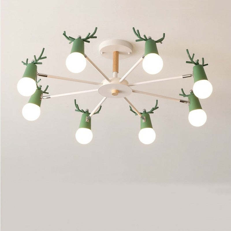 Morandi Deer Pendant Light, 7 Colour, 4 Style