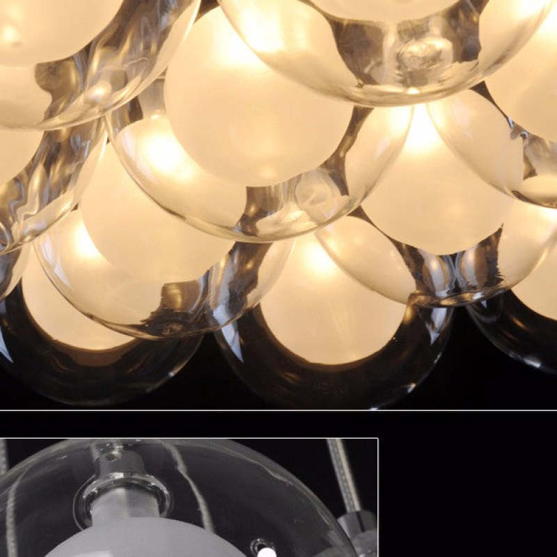 Valentina Modern Bubble Acylic Pendant Light, 5 Style