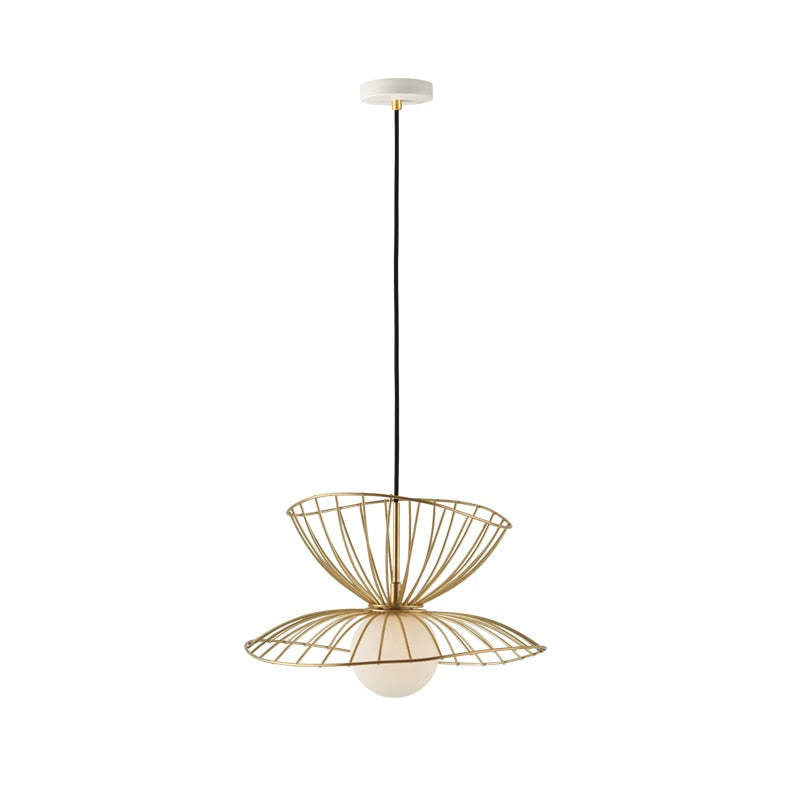 Renée Pendant Light Modern, Metal, Gold/Black, Kitchen Island