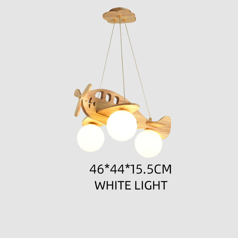 Minori Pendant Light Airplane, Wood