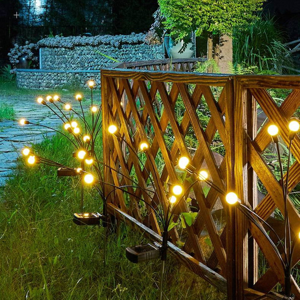 Orr Modern Metal Firefly Multi Lamp holder Outdoor Decoration Post Light