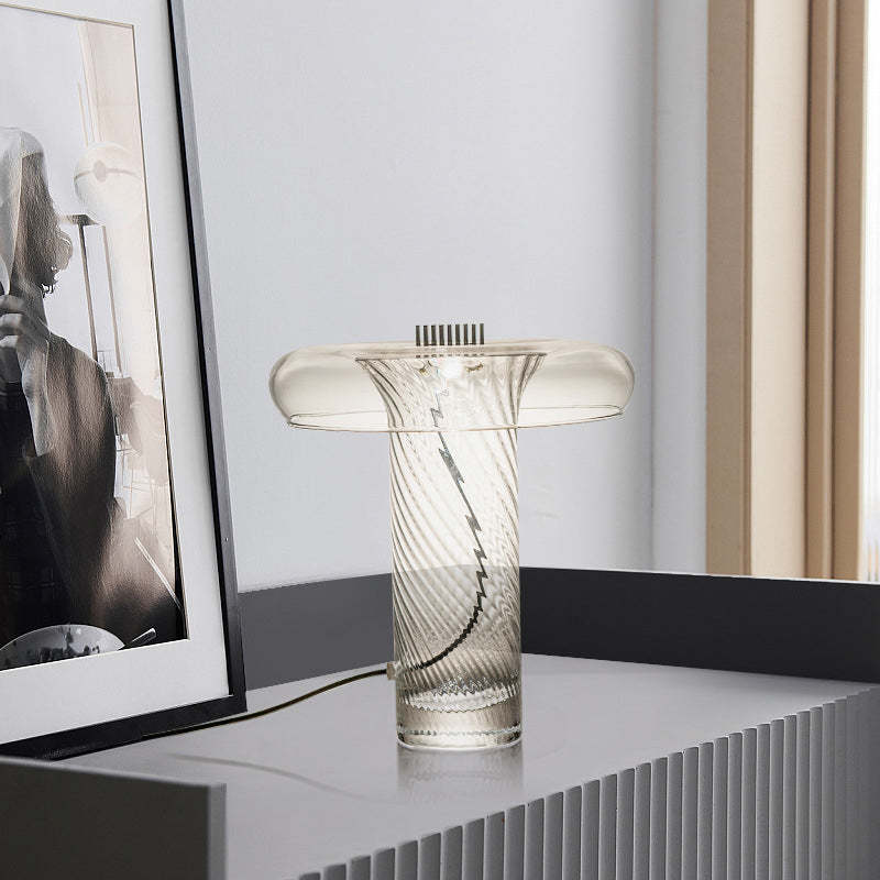 Elegant Bedroom Glass Table Lamp Decorative Lamp