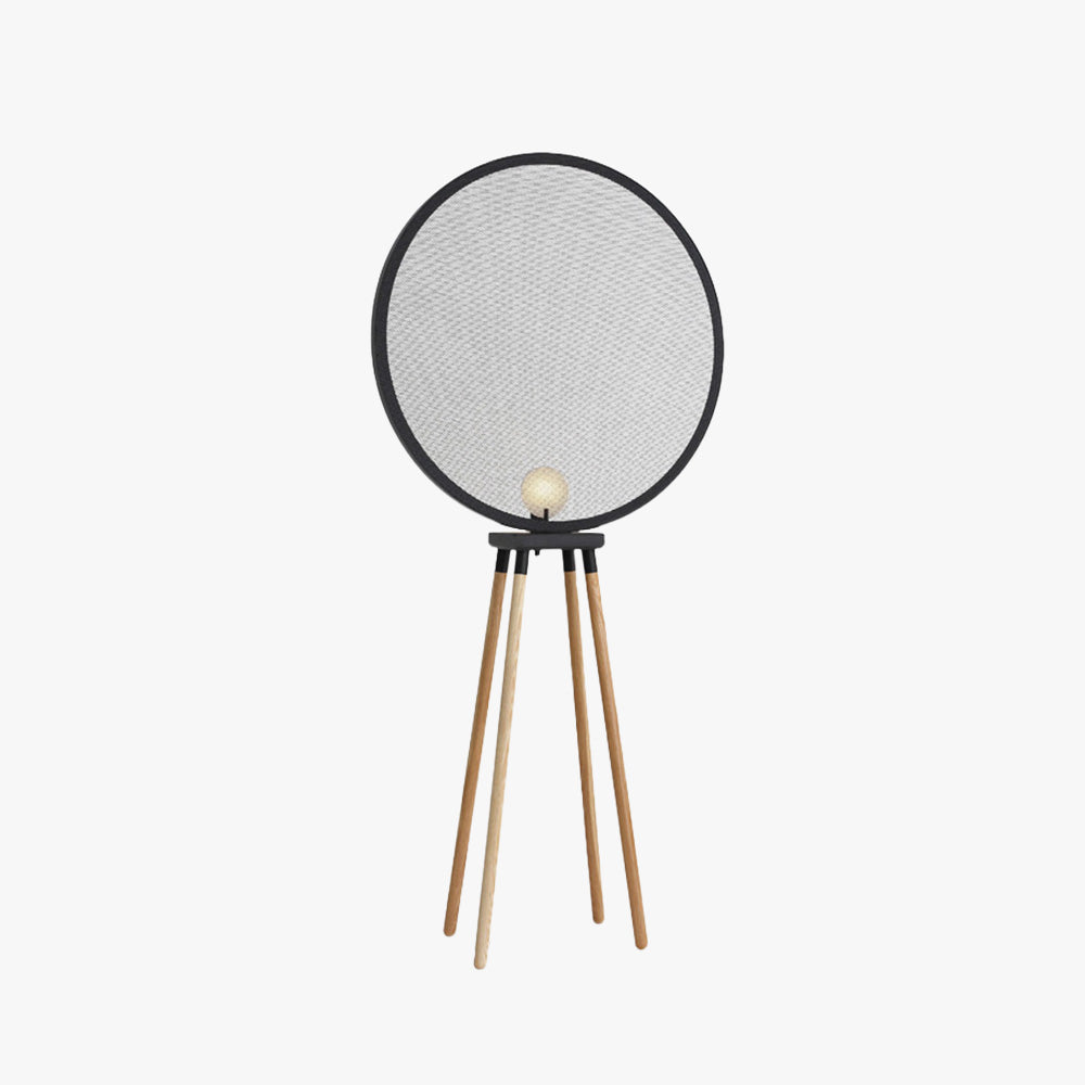 Cooley Modern Design Minimalistic Floor Lamp, Metal & Wood