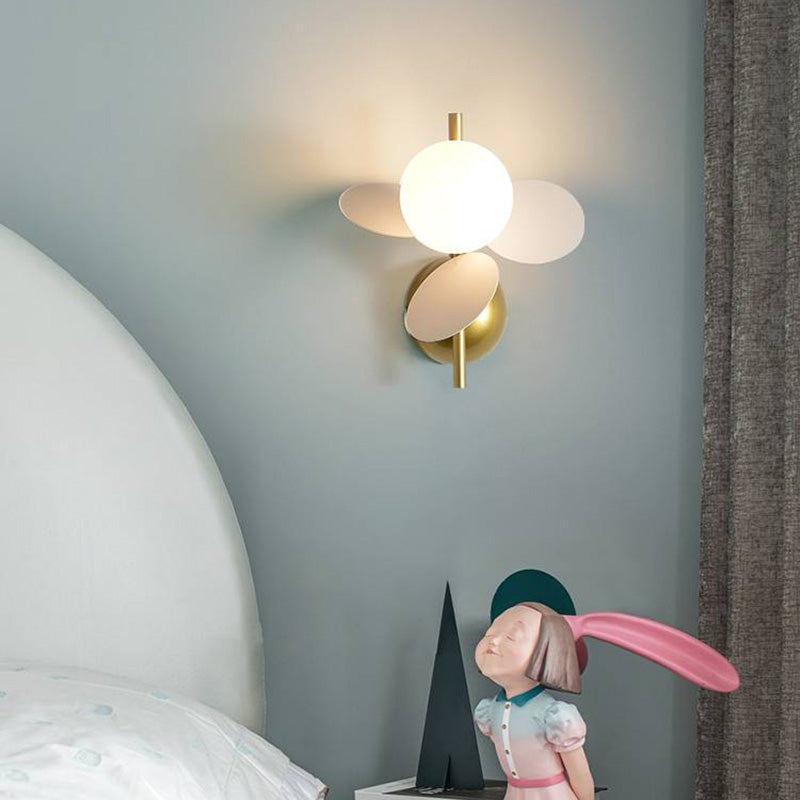 Jevon Petal Wall Lamp for Children's Room, 2 Colour