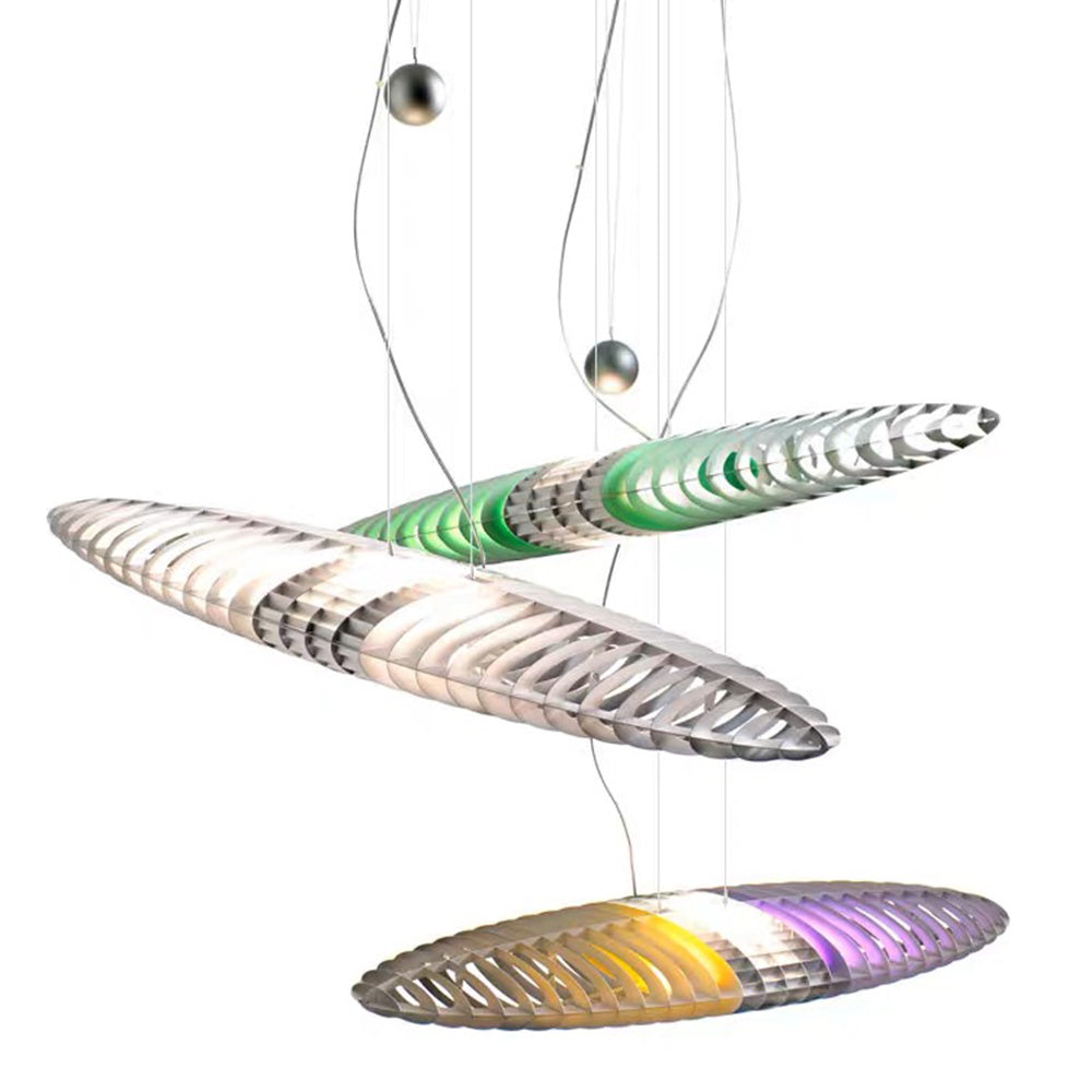 Eveline Modern Stainless Steel Pendant Light, 4 Color