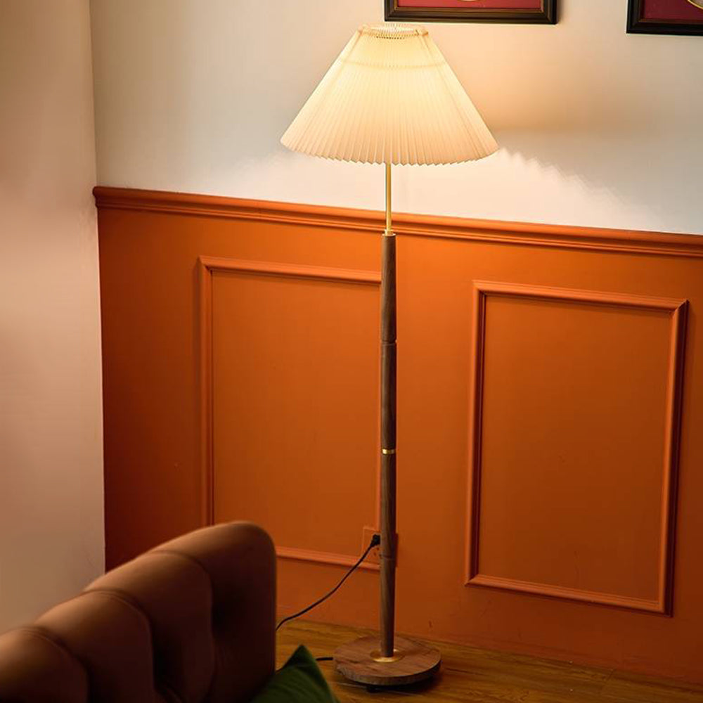 Ozawa Pleated Floor Lamp, 2 Colour