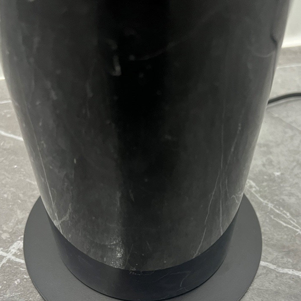 Salgado Modern Globe Metal Floor Lamp, Black