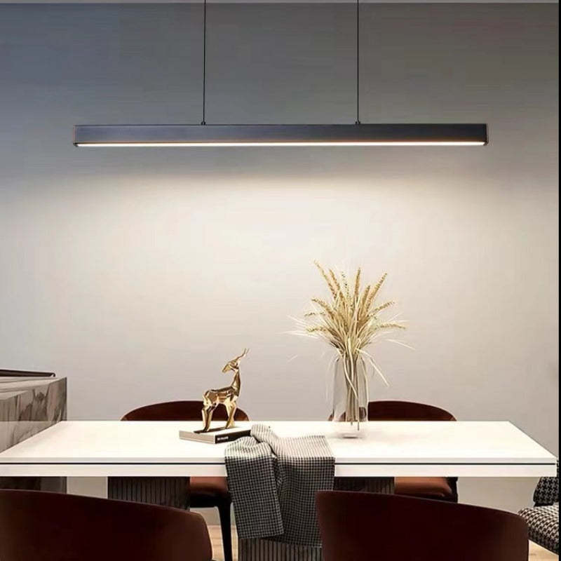 Linear pendant store lighting modern