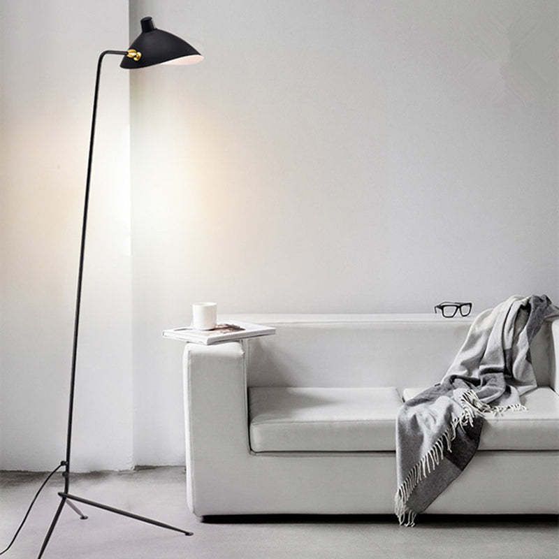 Schmitt Industrial Floor Lamp, 1/3 Heads