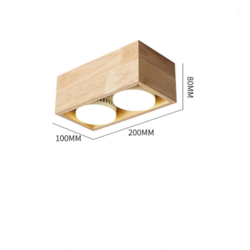 Ozawa Ceiling Light No Main Light, Wood