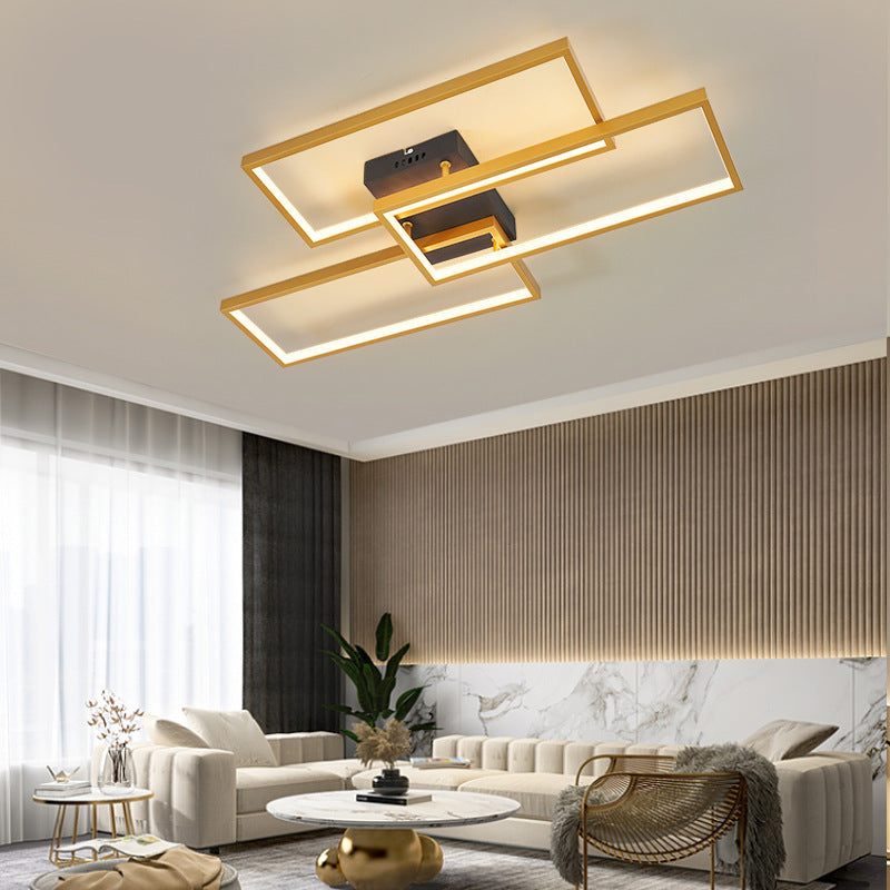 Bouvet Design Rectangular Metal Ceiling Light