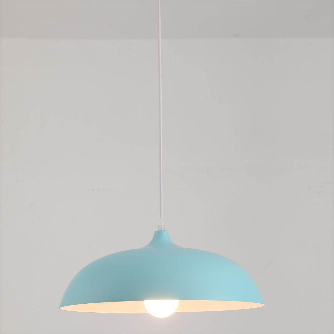 Morandi Macaroon Colorful Dome Shape Pendant Light