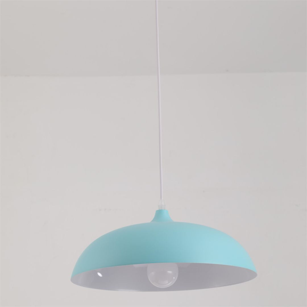 Morandi Macaroon Colorful Dome Shape Pendant Light