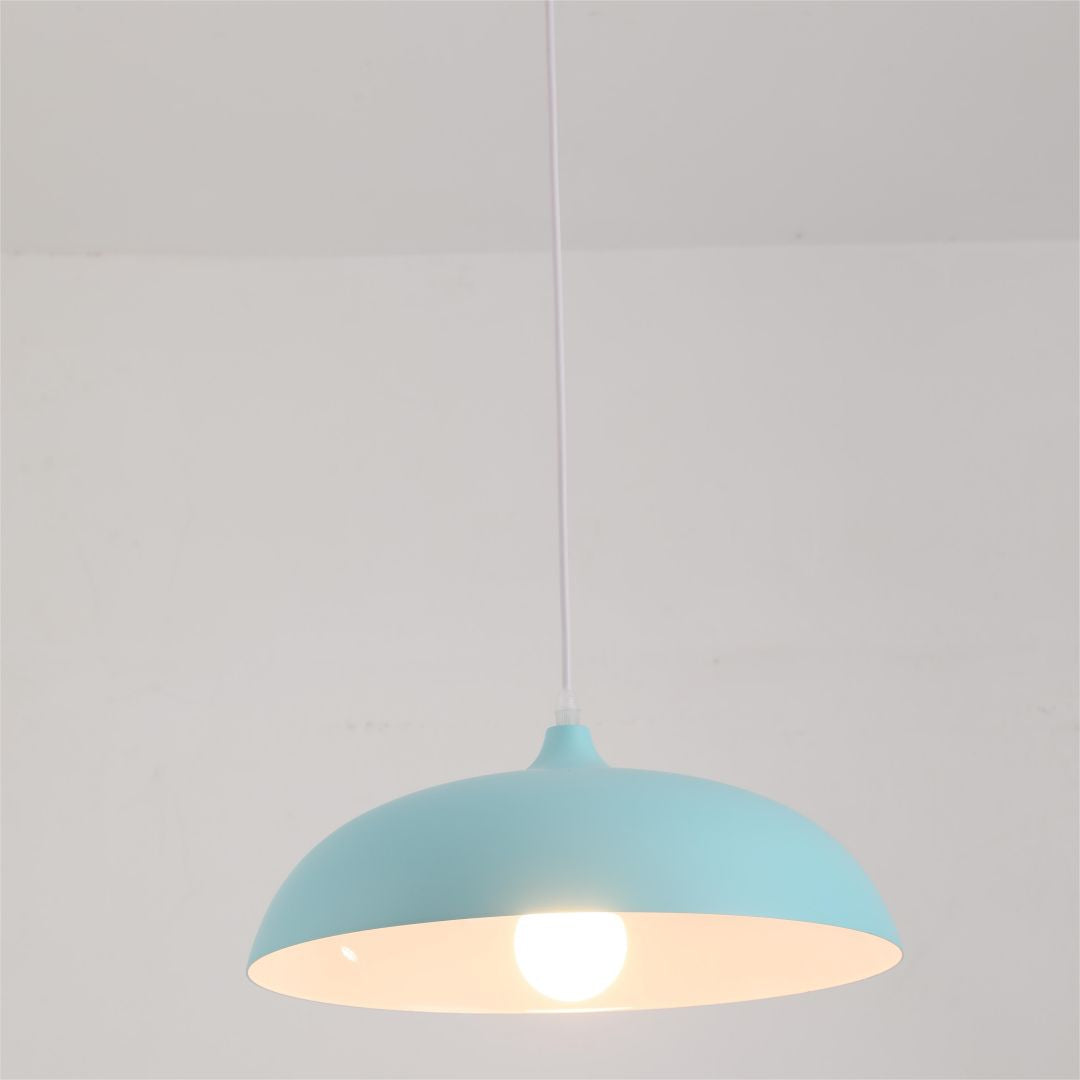 Morandi Macaroon Colorful Dome Shape Pendant Light