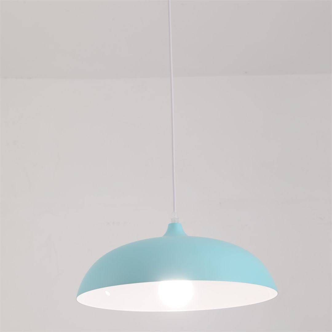 Morandi Macaroon Colorful Dome Shape Pendant Light