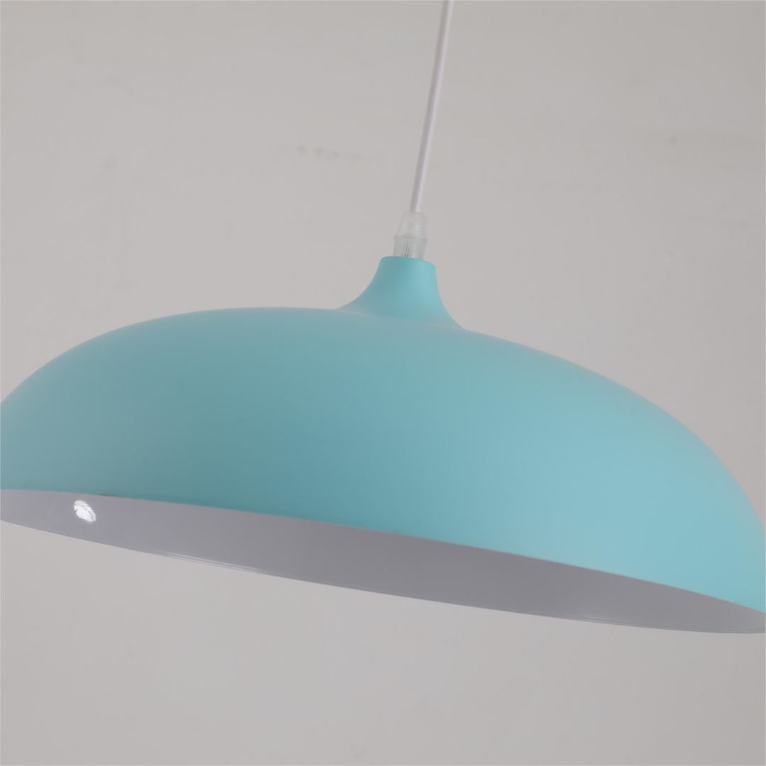 Morandi Macaroon Colorful Dome Shape Pendant Light