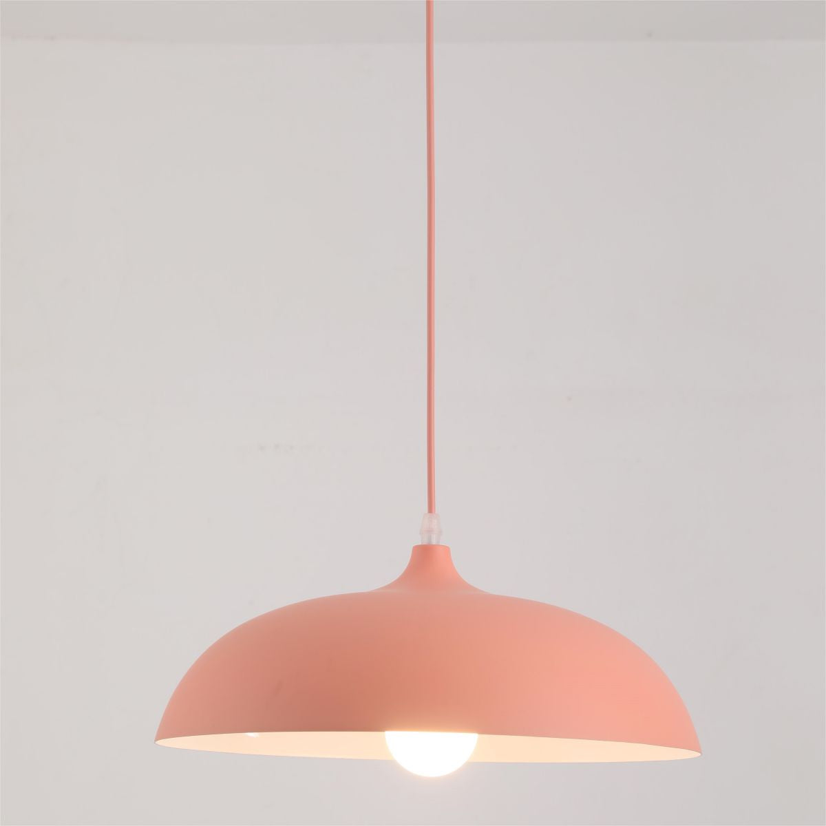 Morandi Macaroon Colorful Dome Shape Pendant Light