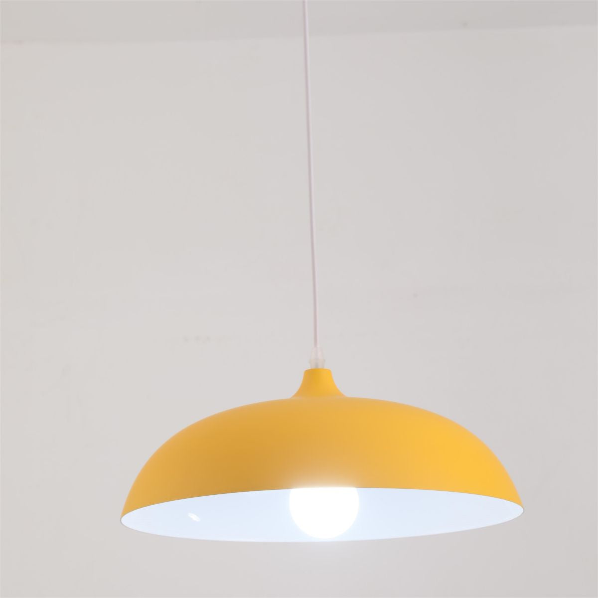 Morandi Macaroon Colorful Dome Shape Pendant Light