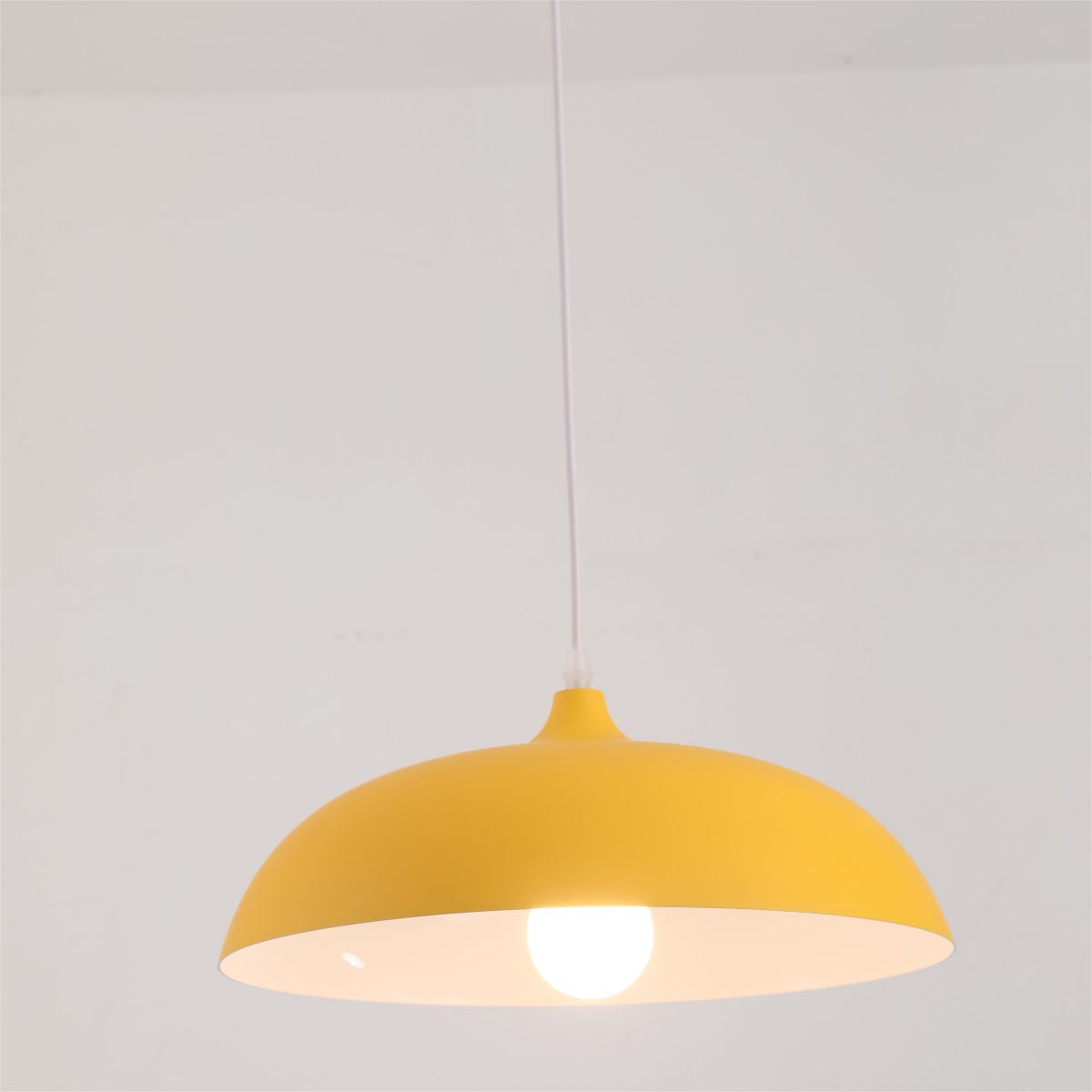 Morandi Macaroon Colorful Dome Shape Pendant Light