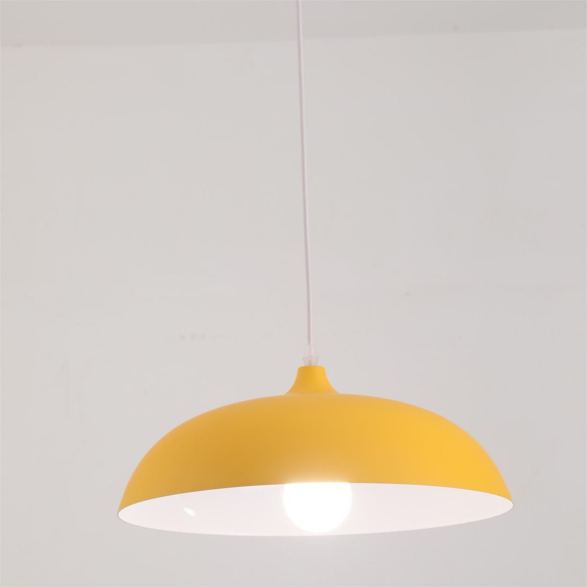 Morandi Macaroon Colorful Dome Shape Pendant Light