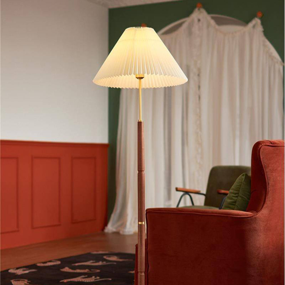 Ozawa Pleated Floor Lamp, 2 Colour