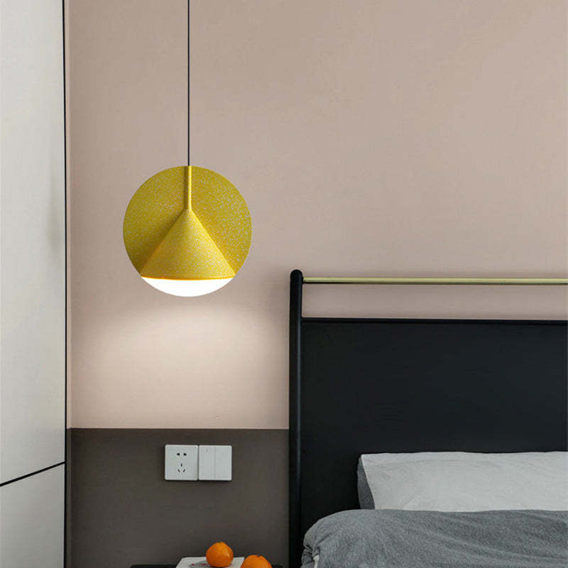 Zaid Modern LED Colorful Shade Hanging Pendant Light