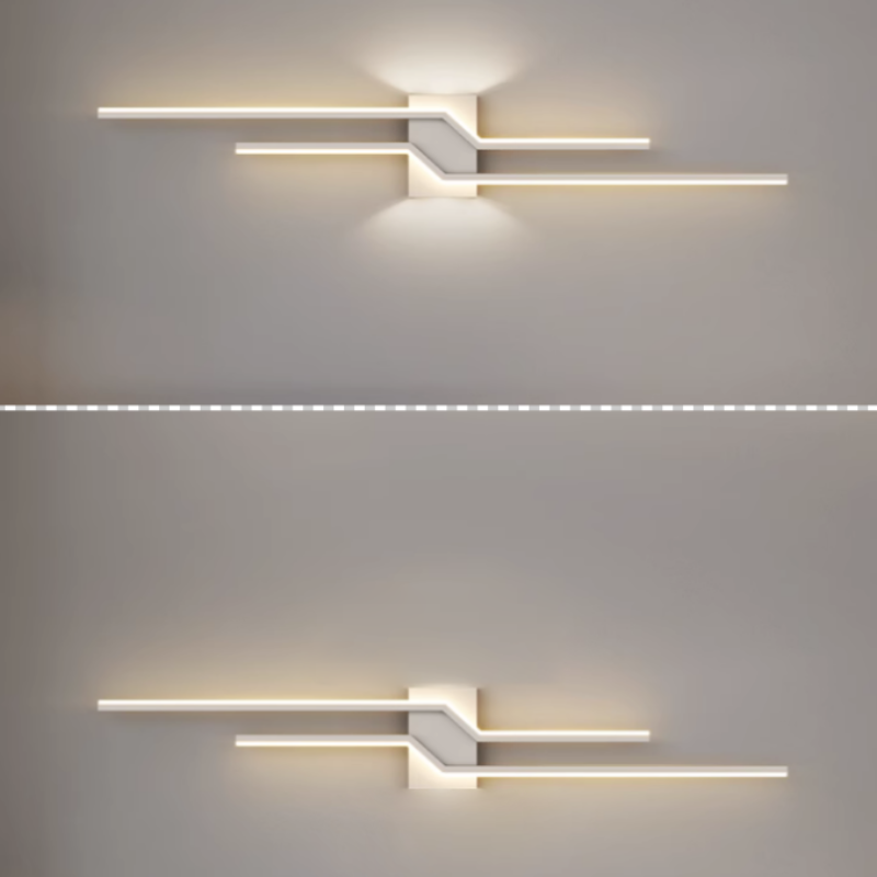 Alana Minimalist Linear Metal Vanity Wall Light