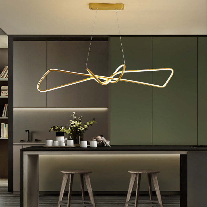 Bouvet Minimalist Geometric Metal Adjustable Pendant Light