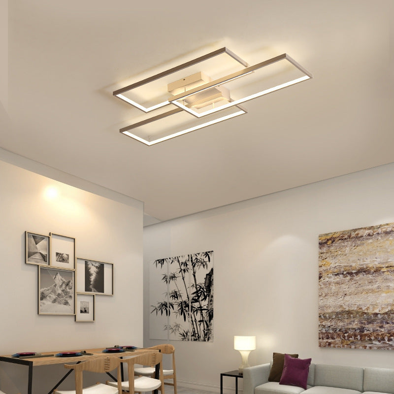 Bouvet Design Rectangular Metal Ceiling Light