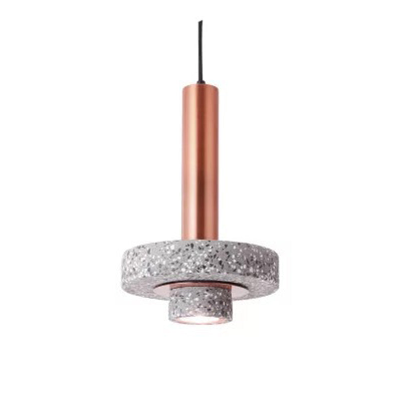 Zaid Modern LED Art Deco Colorful Pendant Light, Terrazzo