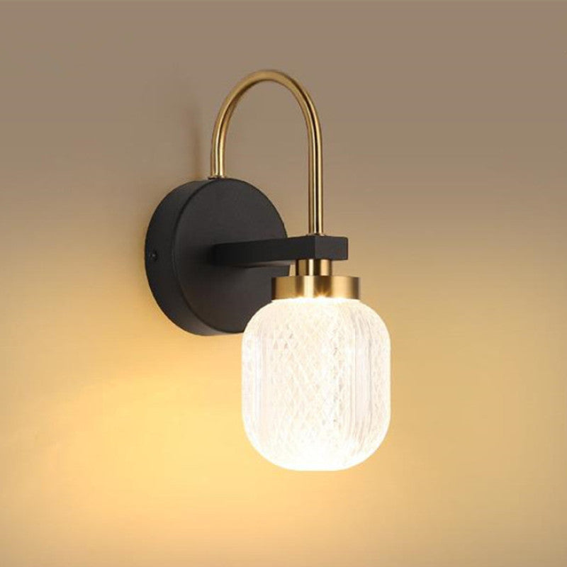 Blair Modern Metal/Acrylic Wall Lamp, 2 Style