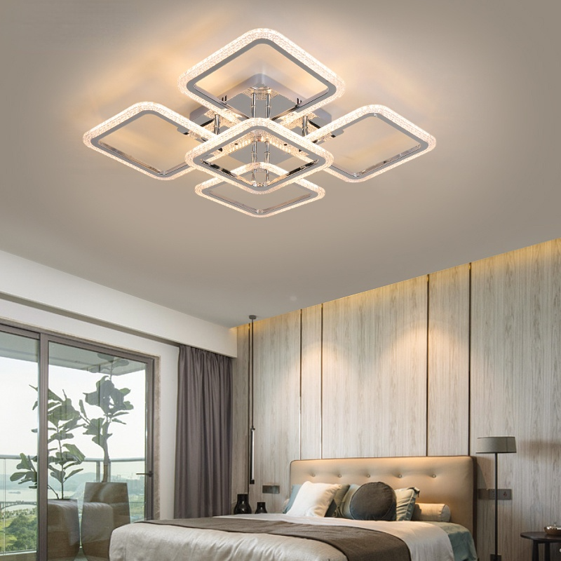 Lacey Modern Square Flush Mount Ceiling Light