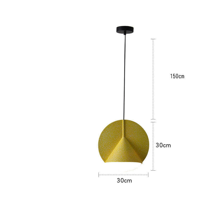 Zaid Modern LED Colorful Shade Hanging Pendant Light