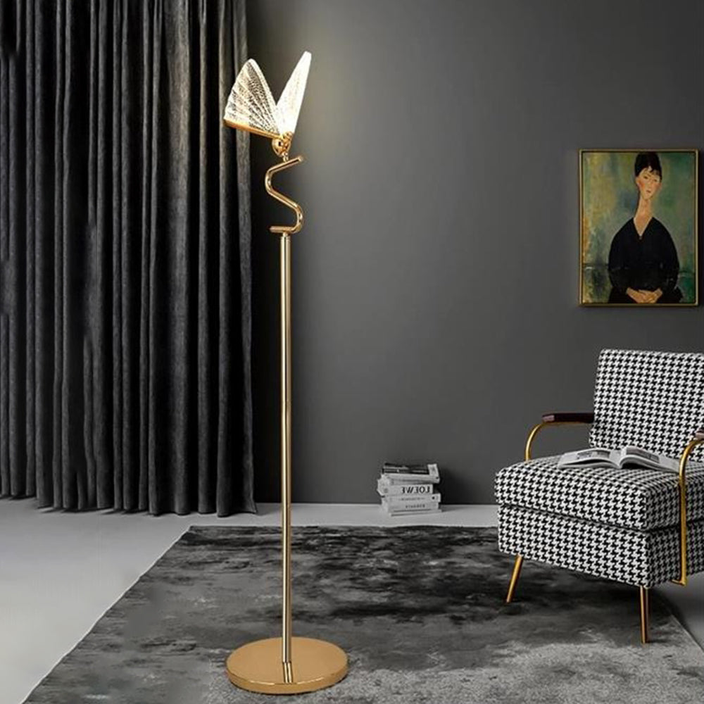 Modern Butterfly Chandelier Table & Floor Lamp, 4 Styles
