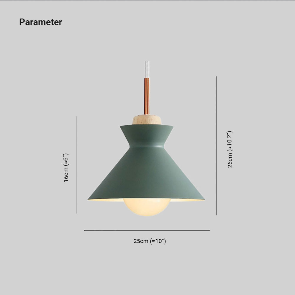 Morandi Geometric Colorful Pendant Light, Metal, Kitchen Island