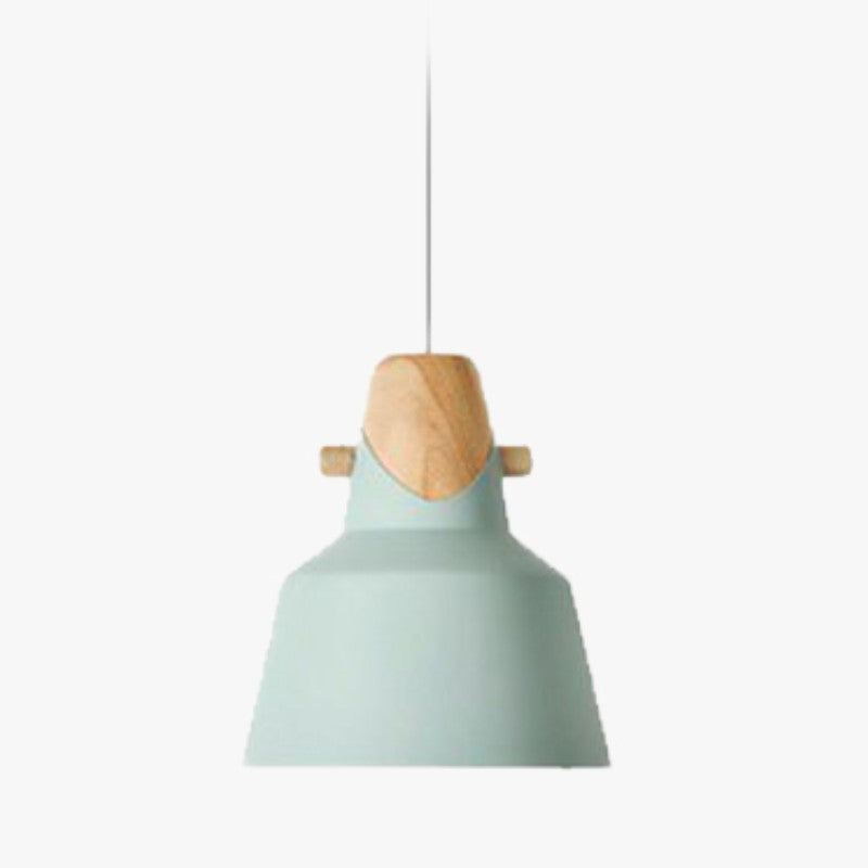 Morandi Nordic Dome Metal Pendant Light, Bule/Green/Pink