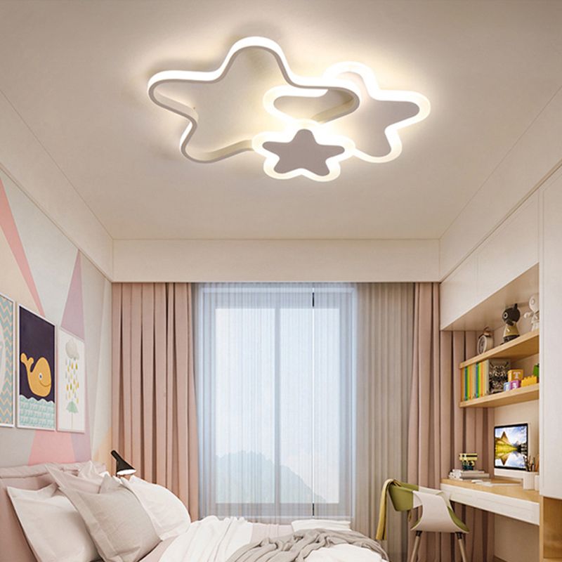 Morandi LED Star Designer Flush Mount Ceiling Light