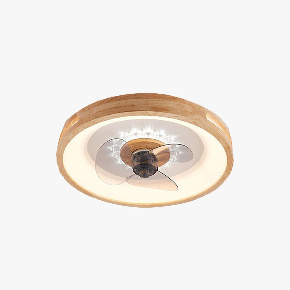 Ozawa Double-light Ceiling Fan with Light, 4 Style, DIA 19.6"