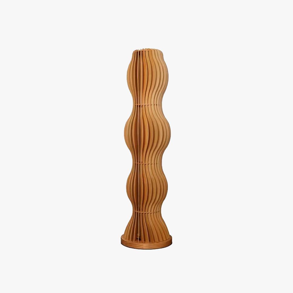 Ozawa Floor Lamp Unique Modern, Wooden Creative