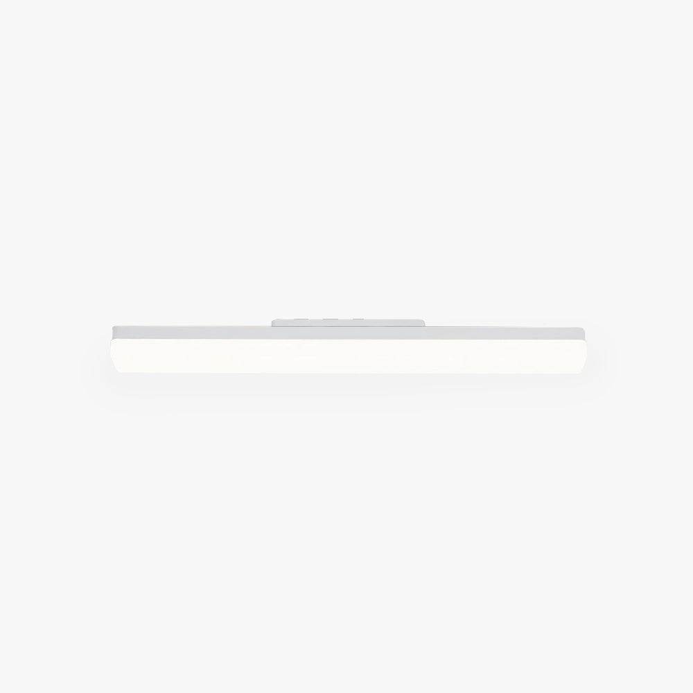 Edge Modern Rectangular Acrylic Modern Wall Lamp, White