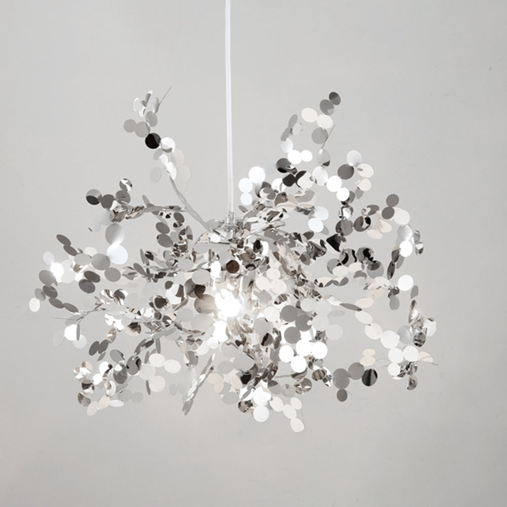 Olivia Artsy Classy Cluster Fireworks Pendant Light, Stainless steel